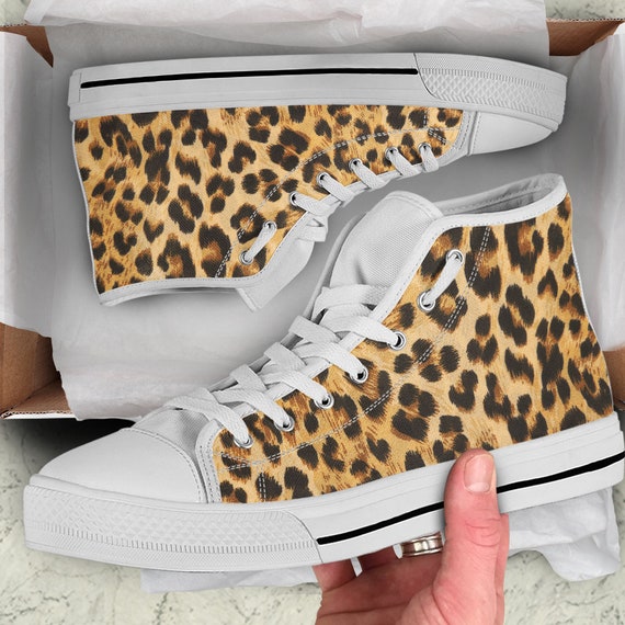 high top cheetah sneakers