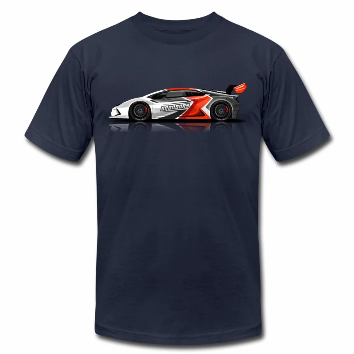 Sports Car Race Racer Tshirt Unisex Tshirt Mens Womens Etsy