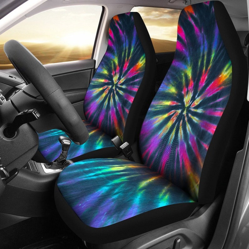 Neon Tie Dye Pattern Car Seat Covers Pair 2 Front Seat Etsy neon-tie-dye-pattern-car-seat-covers-pair-2-front-seat-etsy