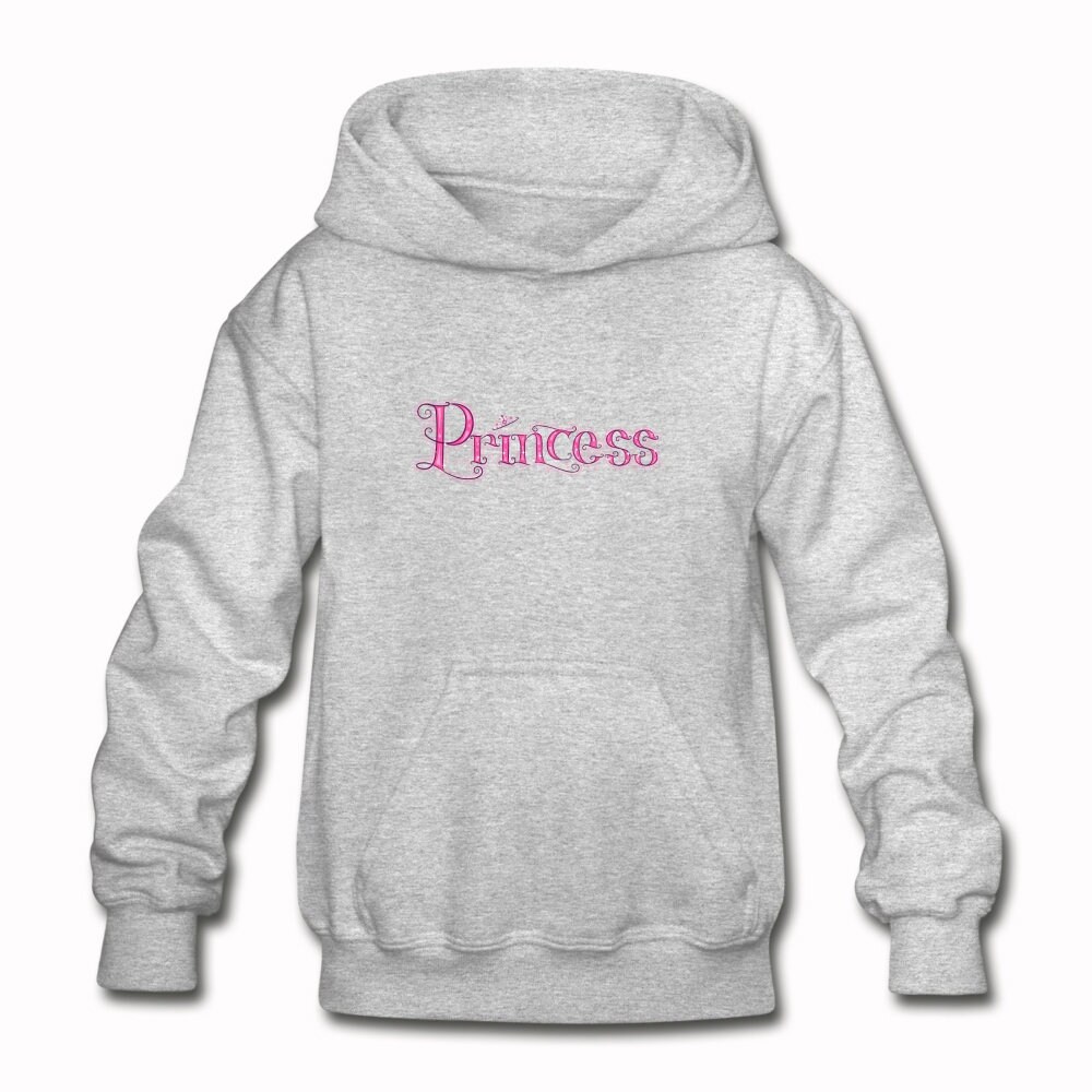 Pink Princess Kids Pullover Hoodie Unisex Youth Hoodie Boys - Etsy
