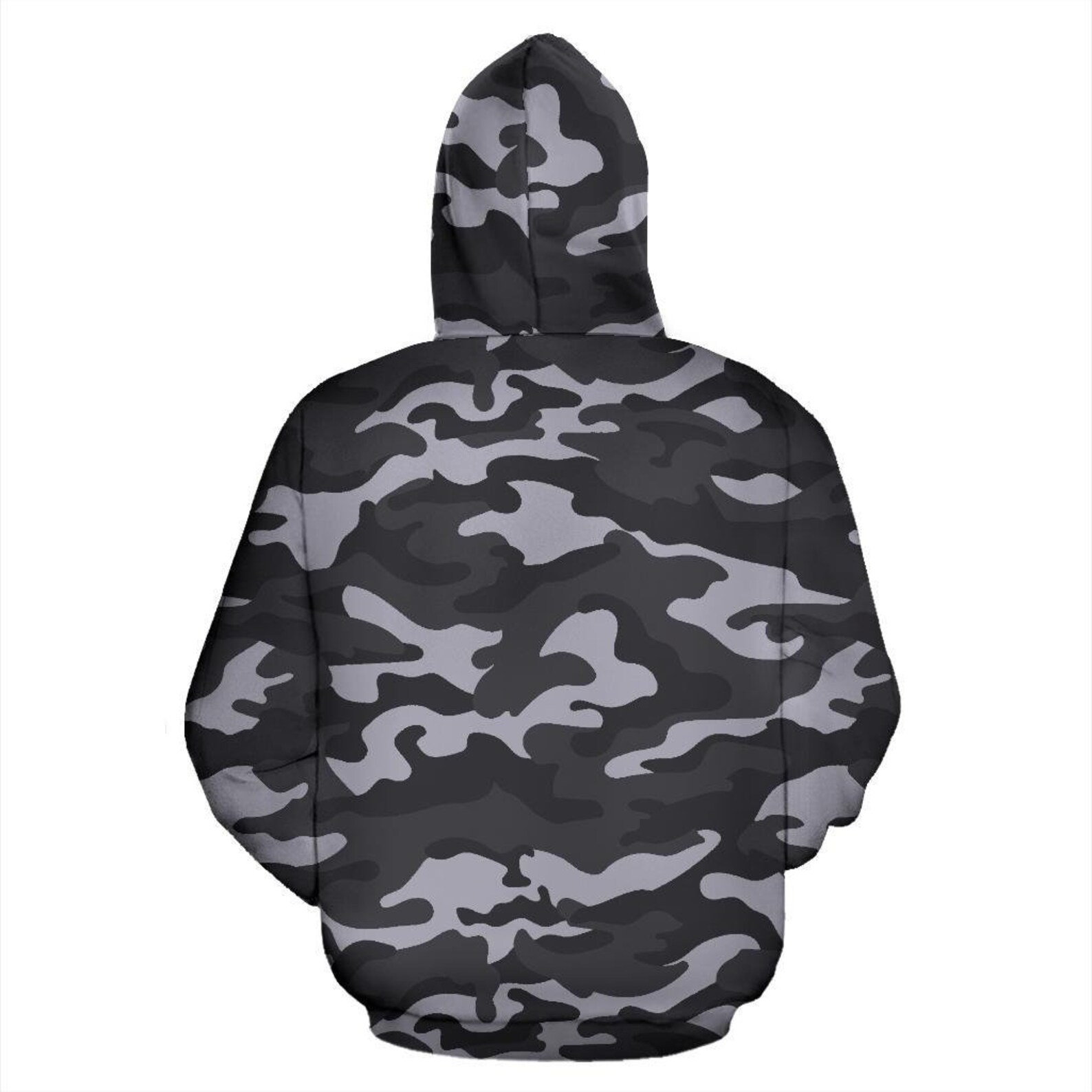 Grey Camo Camouflage Pullover Hoodie Unisex Hoodie Mens - Etsy UK