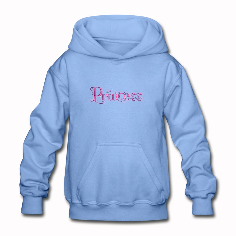 Pink Princess Kids Pullover Hoodie Unisex Youth Hoodie Boys - Etsy