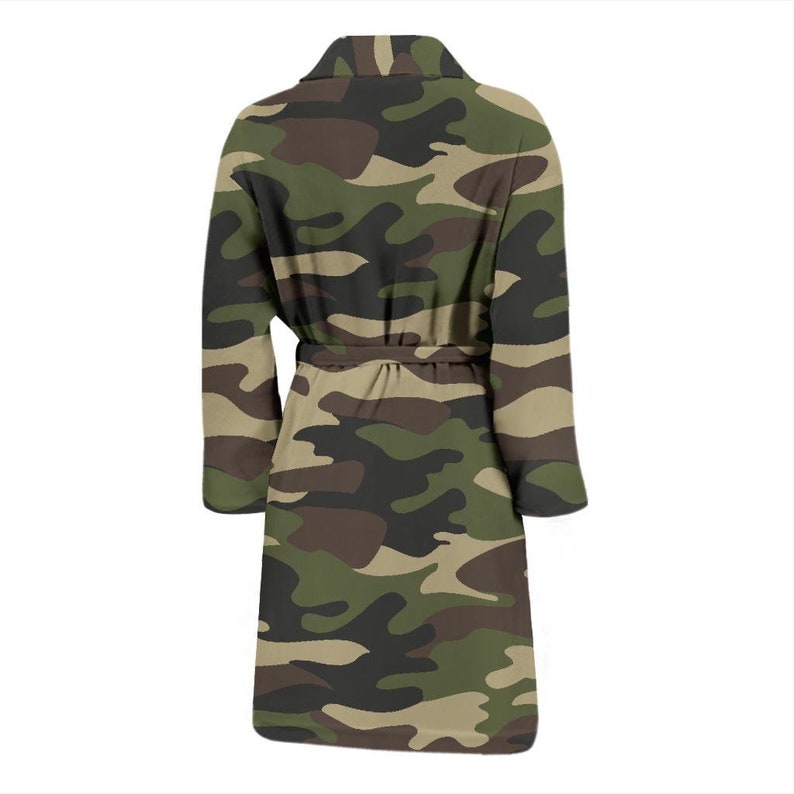 Army Green Camo Camouflage Bath Robe Mens Womens Bathrobe - Etsy