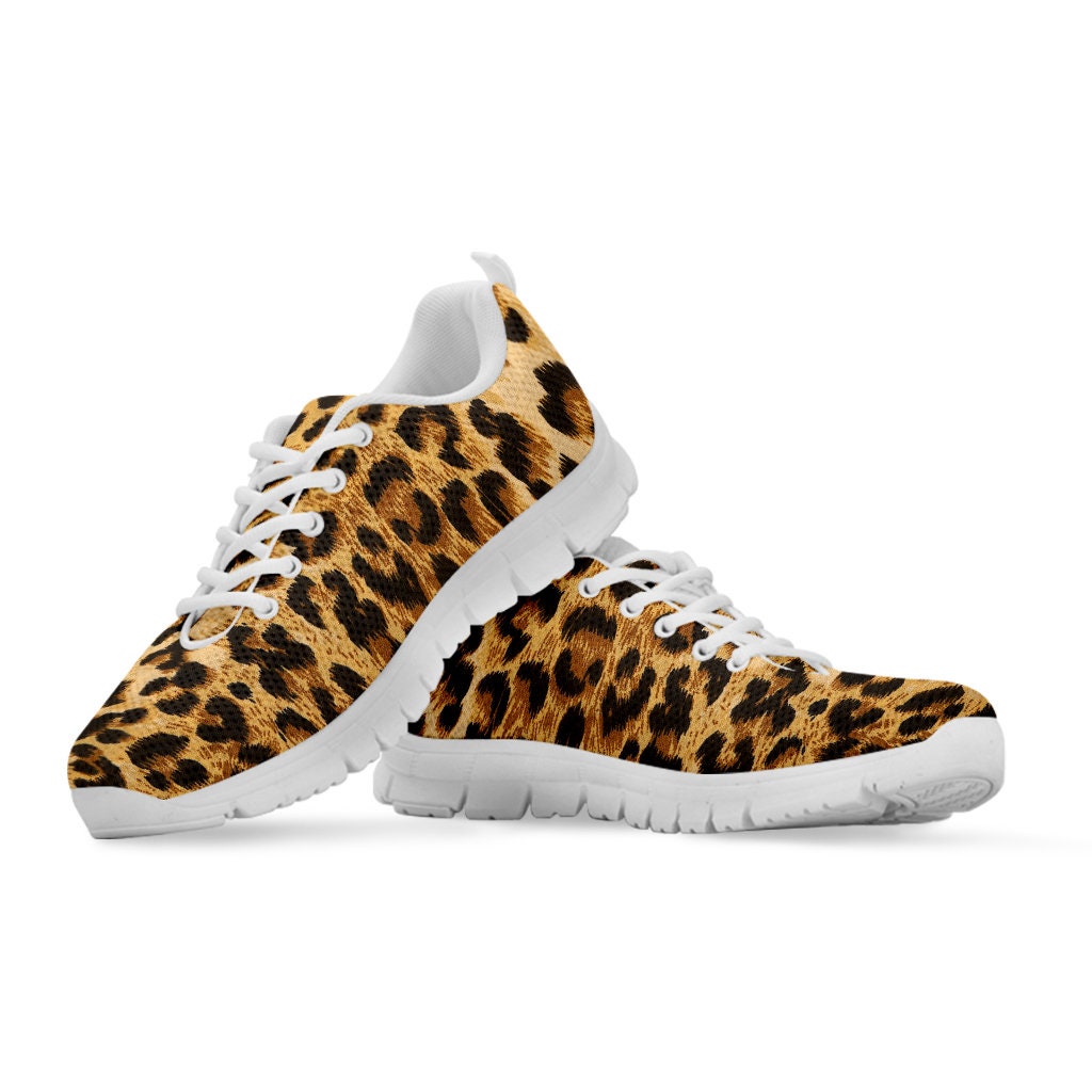 leopard running trainers