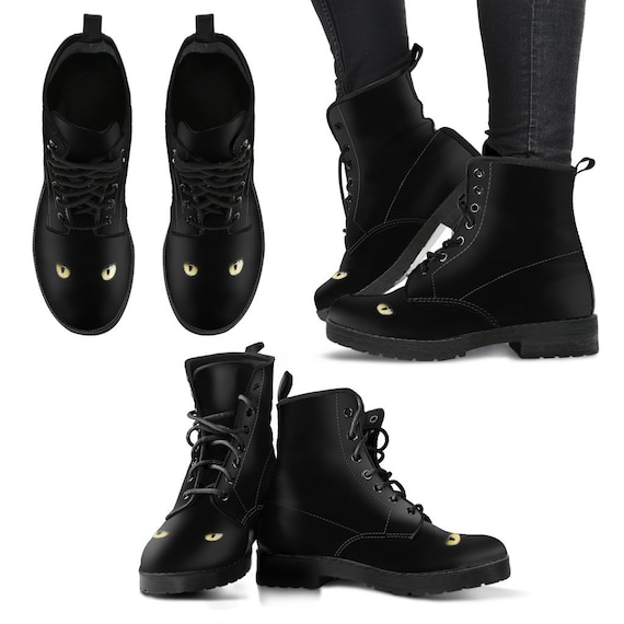 womens black cat boots