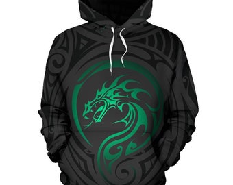 green dragon hoodie