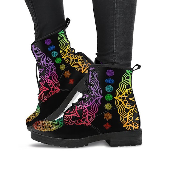 colorful womens boots