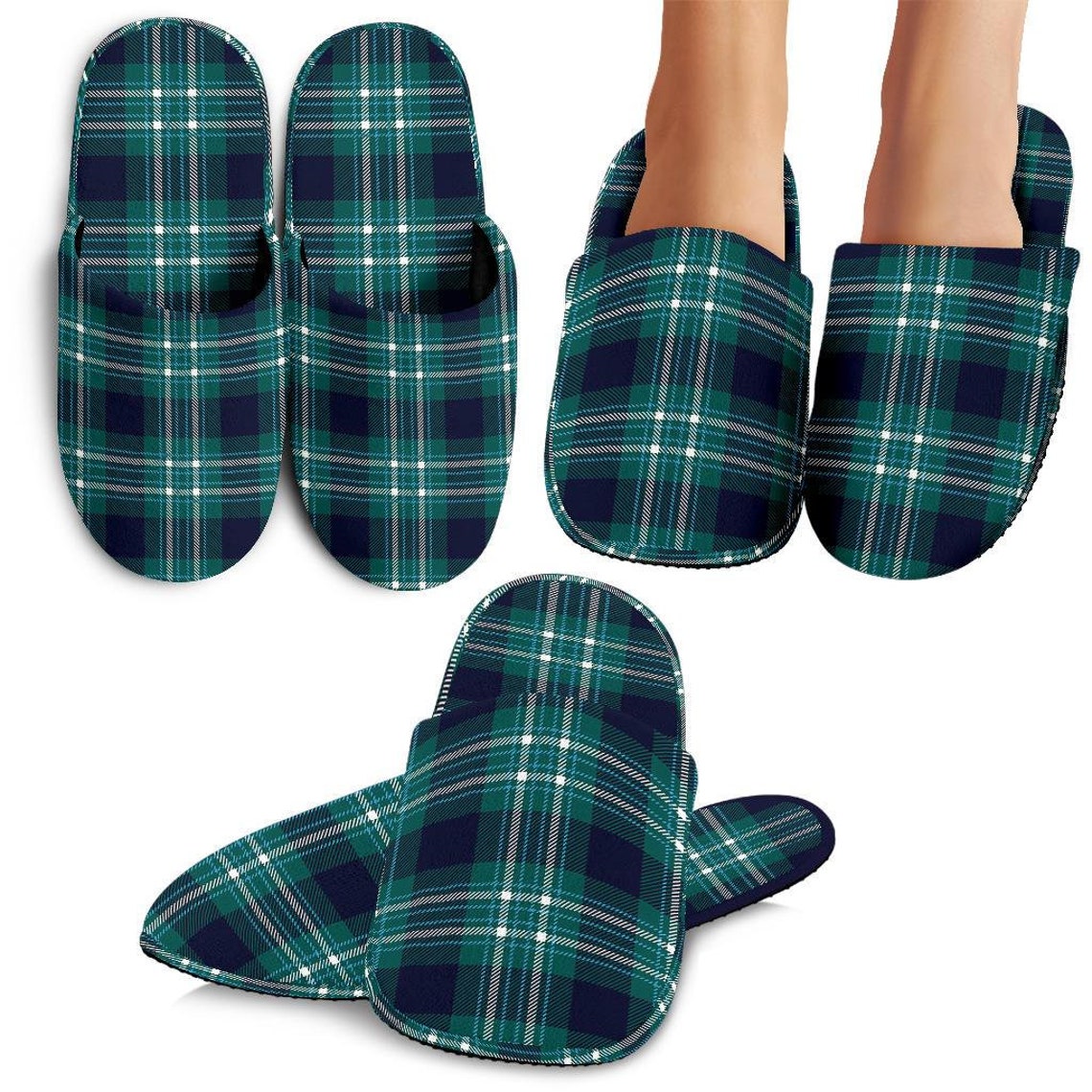 green bubble slippers