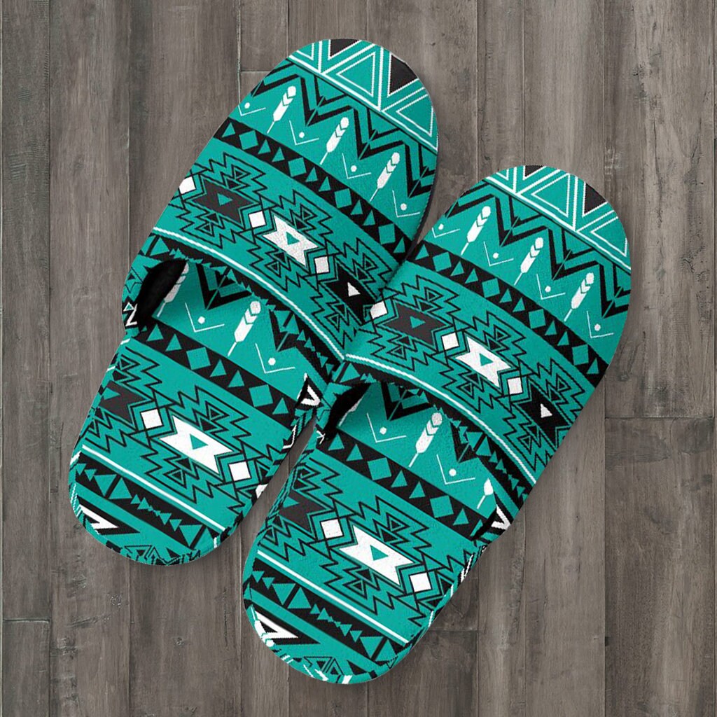 Mens Aztec Slippers - Etsy
