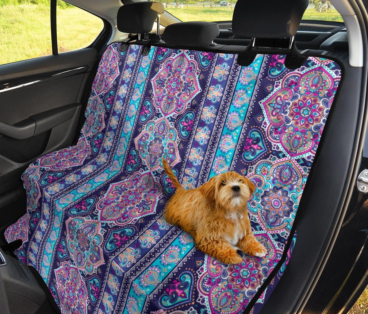 Colorful Tribal Ethnic Aztec Boho Chic Bohemian Pattern Car Seat Covers