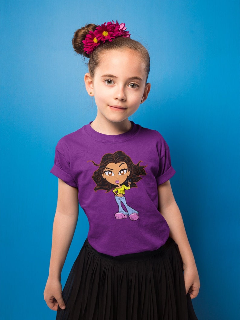 Graphic Tee Girls Boys Short Sleeve Shirt Unisex Youth T-Shirt Cartoon Girl Anime Kids T-Shirt