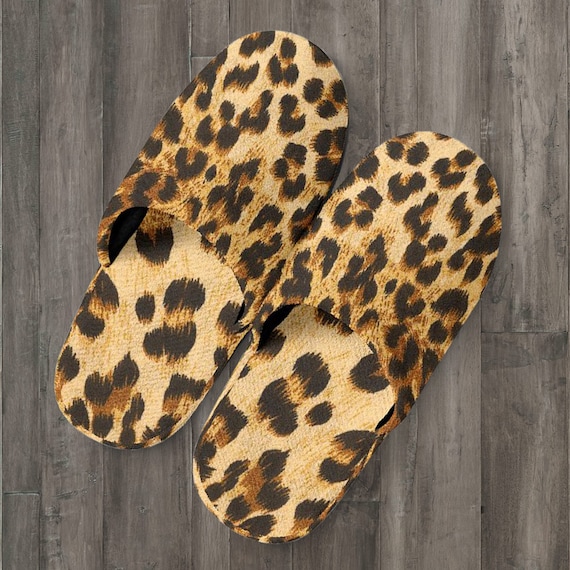 animal print slippers