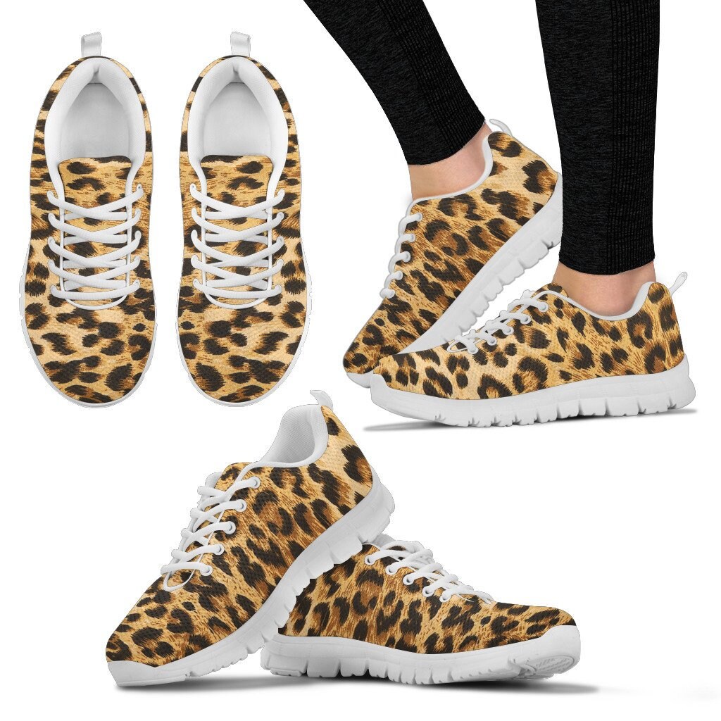leopard workout shoes