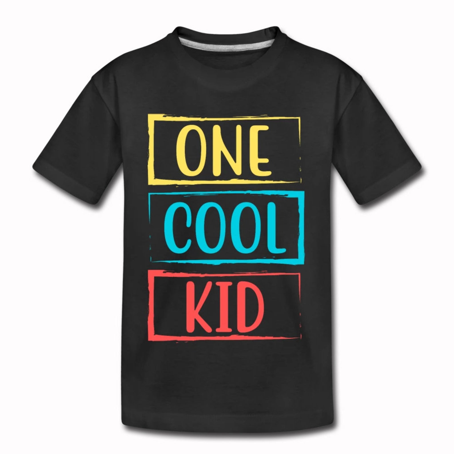 One Cool Kid Kids Tshirt Unisex Youth Tshirt Boys Girls Etsy