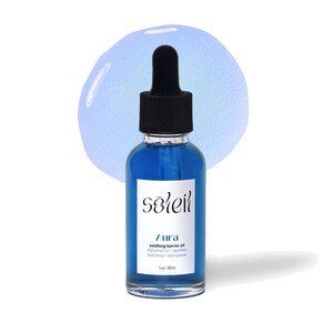 Blue Tansy Face Oil for Sensitive Skin: Redness Reducing, Organic & Non-Comedogenic