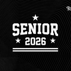 Senior 2026 Png Class of 2026 Back to School Seniors Graduation Png Senior year vibes Cut file Academic pride graphic Future grad clipart