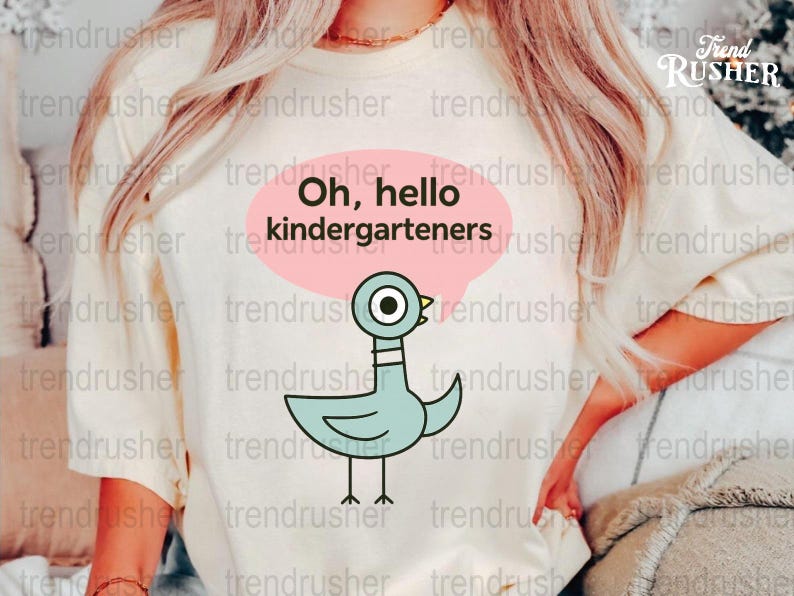 Cute Bird Graphic Sweatshirt, Trendy 'Oh, Hello' Quote, Women's Casual Pullover Top