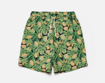 Short imprimé | Shorts hawaïens | Shorts de voyage| Shorts d’été | Short en coton | Shorts de plage | Shorts de fête | Cadeaux pour lui | Cantaloups