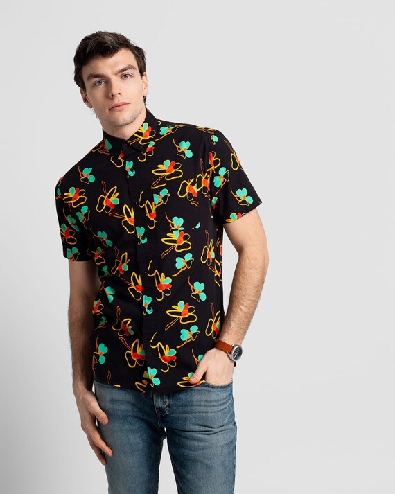 mens short sleeve button up shirts canada