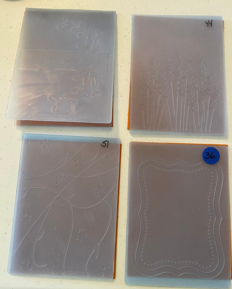 Embossing Folders for use with Big Shot Etsy