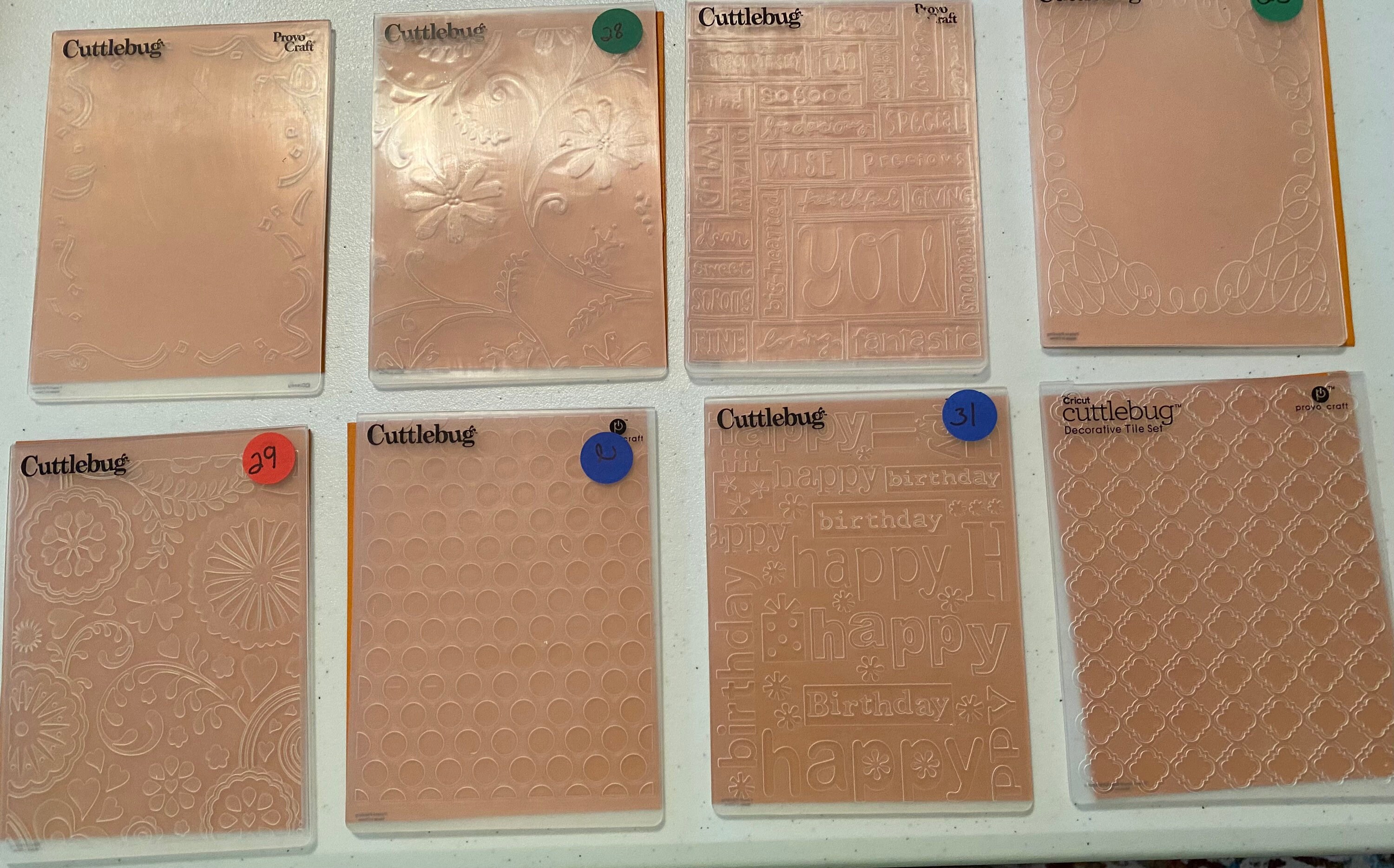 Embossing Folders for use with Big Shot Etsy