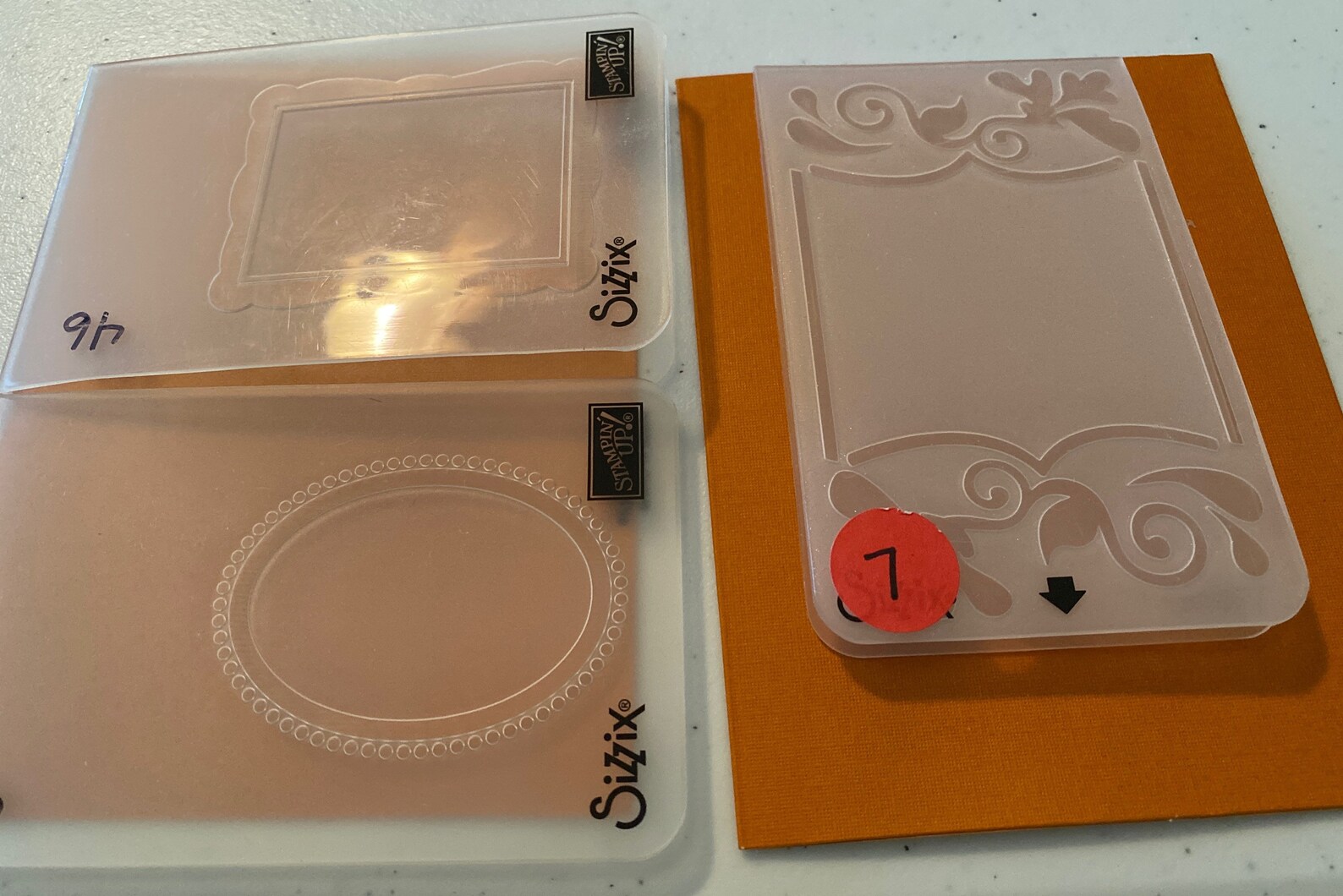 Sizzix Embossing Folders for use with Big Shot Etsy