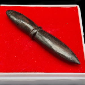 3.5" Mystic Meed Mor Leklai Knife Dagger Namnueng Koti Pee Lingam Charm Protection Talisman Famous Thai Buddha Amulet #aa4730