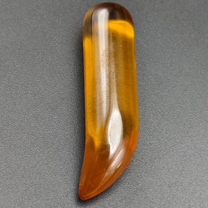 Mystic Yellow Energy Claw Fang Naga Eye Gemstone Crystal Charm Wealth Lucky Fortune Talisman Pendant Thai Buddha Amulet #aa4740