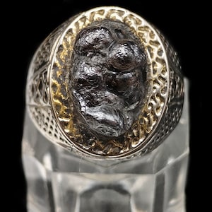 Excellent Leklai Umklum Stone Sacred Magic Charm Talisman Protection Thai Buddha Amulet Silver Ring #aa4100