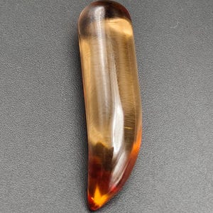 Mystic Orange Energy Claw Fang Naga Eye Gemstone Crystal Charm Wealth Lucky Fortune Talisman Pendant Thai Buddha Amulet #aa4742