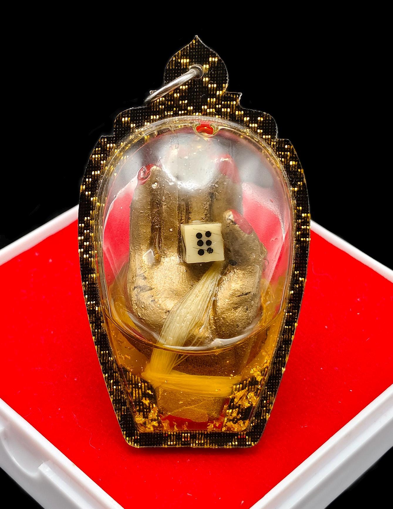 Gambling Amulet Hand Ghost Prai Ajarn Poon Wat Ban Nong Khaen Kod