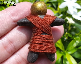 Voodoo Bodyguard Black Hoon Payon Charm Talisman Thai Amulet #aa2772c