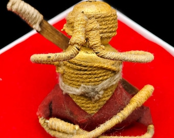 Hoon Payon Yellow LP Kuay Bodyguard Guardian Charm Protect Talisman Famous HPY Thai Buddha Amulet #aa4807