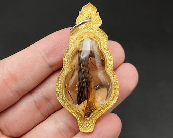 Rare Pendant Wan Oil Attract Occult Spell Love Charm Couple Lover Attraction Dark Magic Thai Buddha Amulet #aa3711