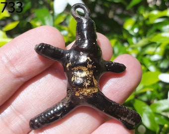 Hoon Payon LP Sanga Talisman Magic Powerful Protection Thai Amulet #12733a