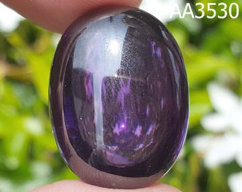 Powerful Energy Purple SOAP Naga Eye Gem Crystal Lucky Wealth Thai Amulet #aa3530c