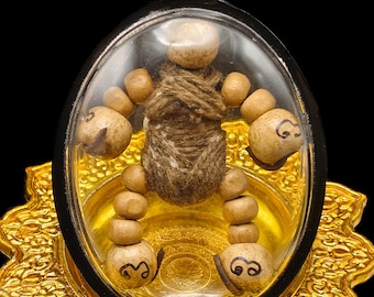 Voodoo Bodyguard Holz Hoon Payon Haunted Dol HPY Charm Protect Talisman Thai Amulett #aa4461