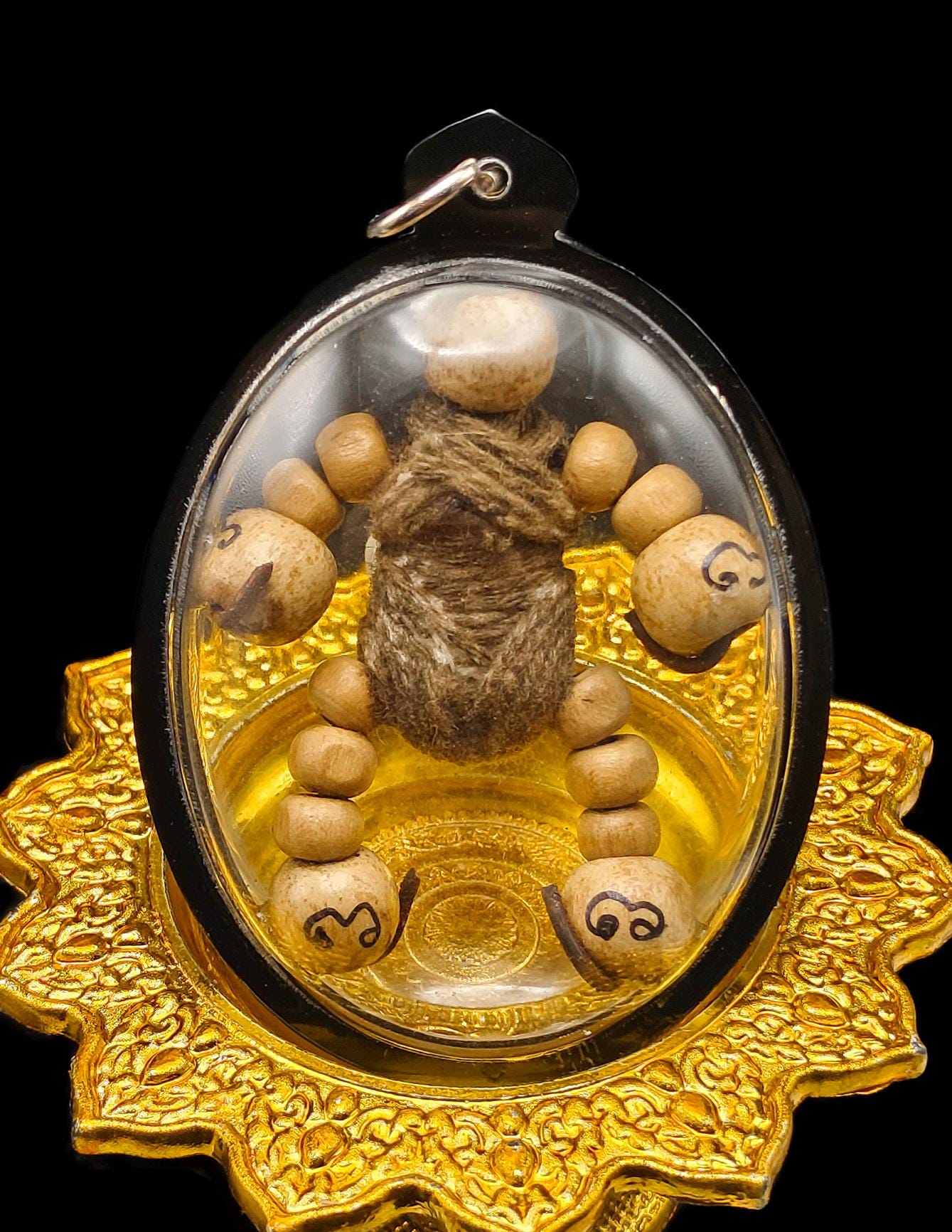 Voodoo Bodyguard Wooden Hoon Payon Haunted Dol HPY Charm Protect Talisman Thai Amulet #aa4461
