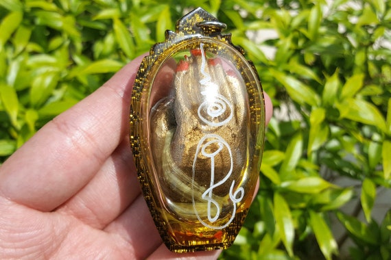 Gambling Amulet Hand Ghost Prai Ajarn Poon Wat Ban Nong Khaen Kod