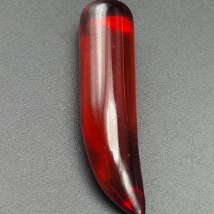 Mystic Red Energy Naga Claw Fang Eye Gemstone Crystal Charm Wealth Luck Fortune Talisman Famous Pendant Thai Buddha Amulet #aa4735