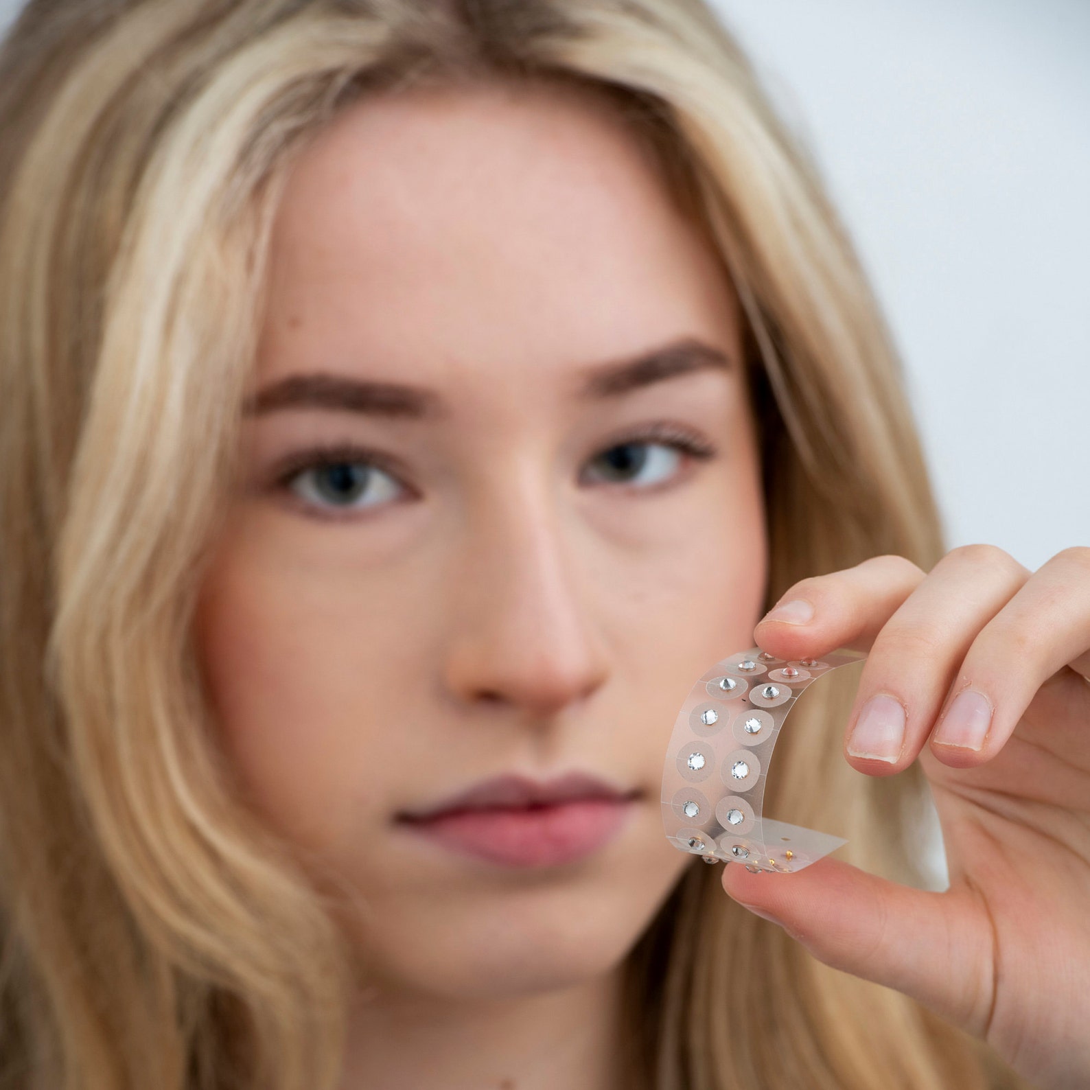 Crystal Ear Seeds and Chart for Stress & Anxiety. Acupuncturist