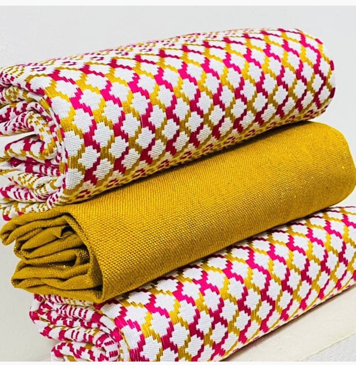 Authentic Kente 6 Yards Genuine Ghana Handwoven Kente Fabric Etsy