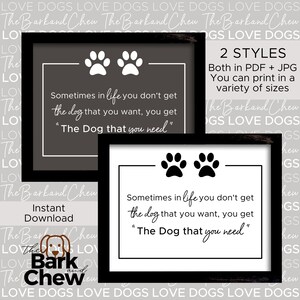 De hond die je nodig hebt | Hond zeggen | Direct downloaden | DeBarkandChew