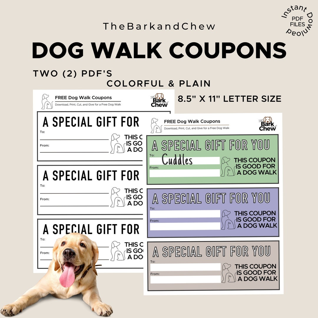 Printable NEW PUPPY / DOG Surprise Gift Reveal Coupon. Instant