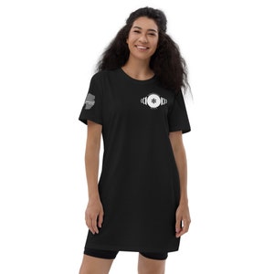 Somewherecold Recordss Organic cotton t-shirt dress