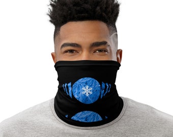 Somewherecold Records Blue Tree Logo Mask