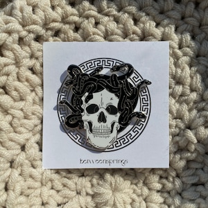 Medusa Enamel Pin