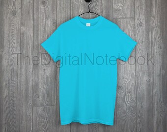 Download Gildan Tropical Blue Etsy