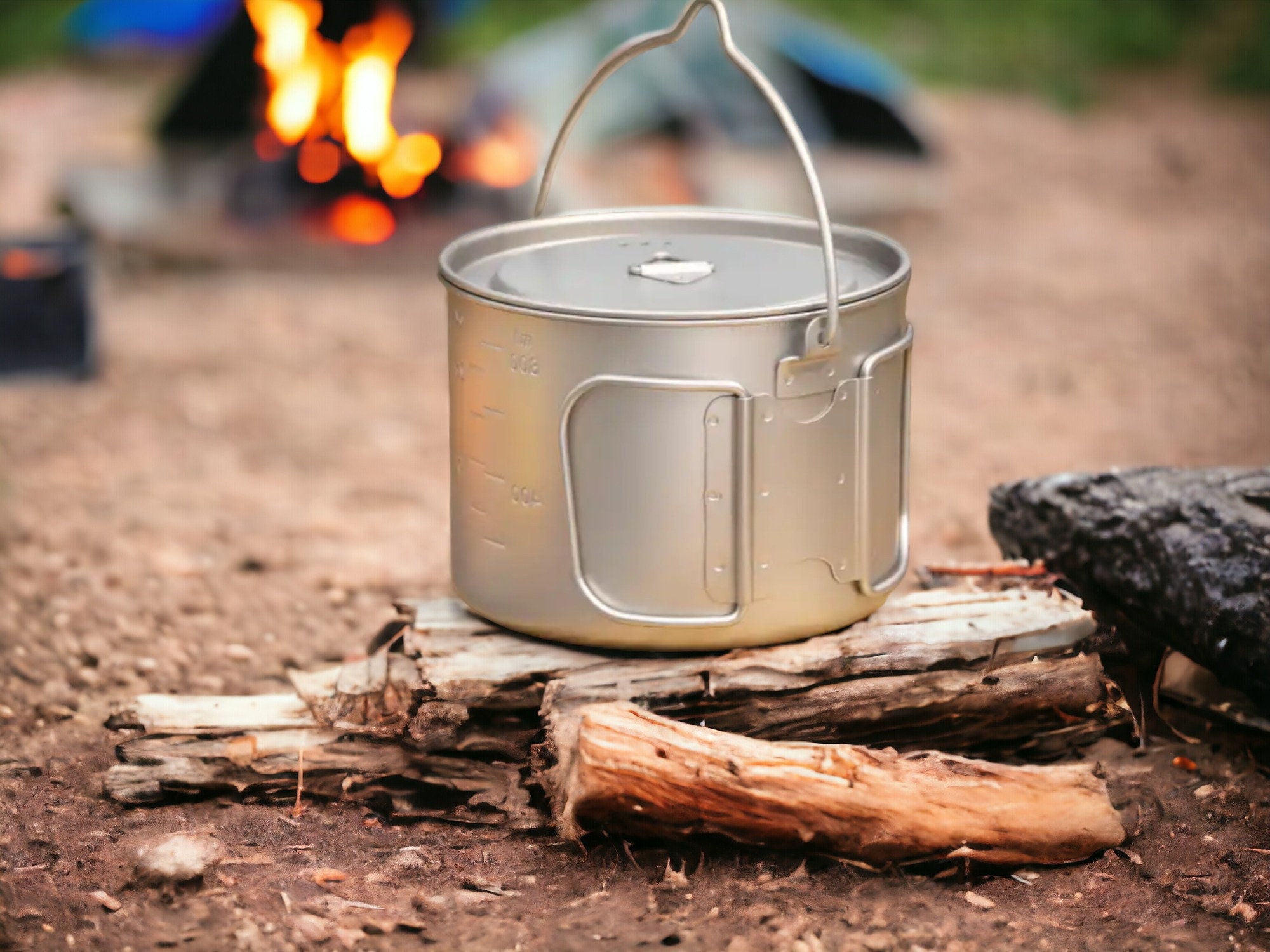 Adventure Cook Set For Four, 2.6 QT Camping Cookware