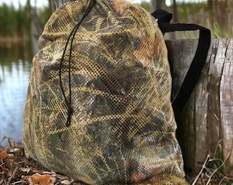 Personalized Camouflage 33" Duck Decoy Bag | Customization Option | Hunter Dad Gift Idea